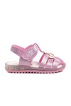 Arz 9100-B Pembe Simli Bebek Sandalet