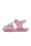 Arz 9100-B Pembe Simli Bebek Sandalet