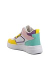 Nefertiti Beyaz-Sarı Unisex Hi Sneaker