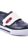 Erkek Bebek Lacivert-Beyaz Ortopedik Sneaker 21K01