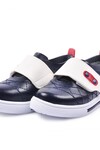 Erkek Bebek Lacivert-Beyaz Ortopedik Sneaker 21K01