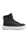 Siyah-Beyaz Erkek Bilek Boy Sneaker Dnp-2150 