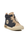 Lacivert-Bej Bilek Boy Bebek Sneaker Rocky 17 B